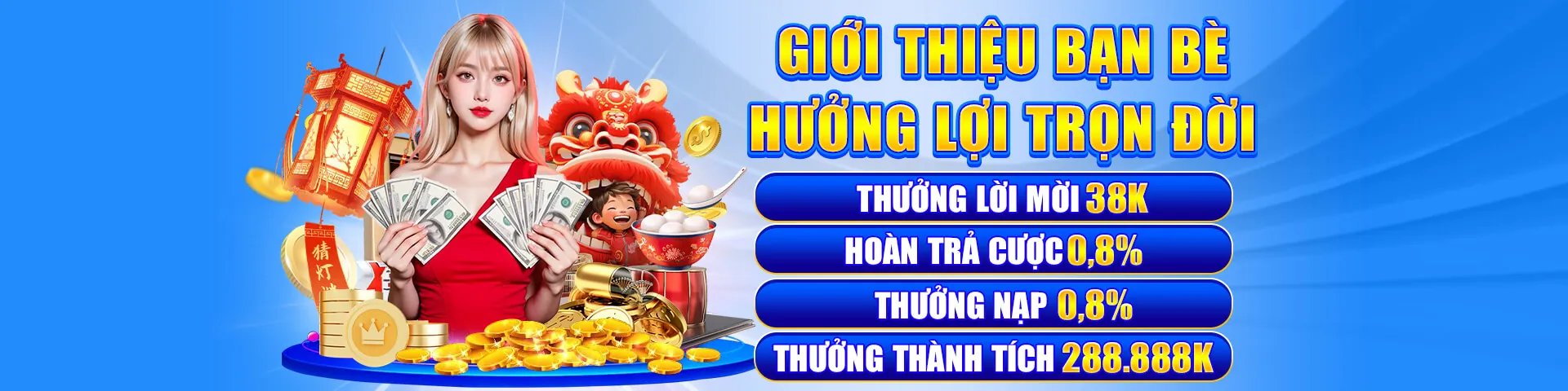Banner khuyến mãi các chương trình đặc biệt cho sự kiện lớn tại f18678 app